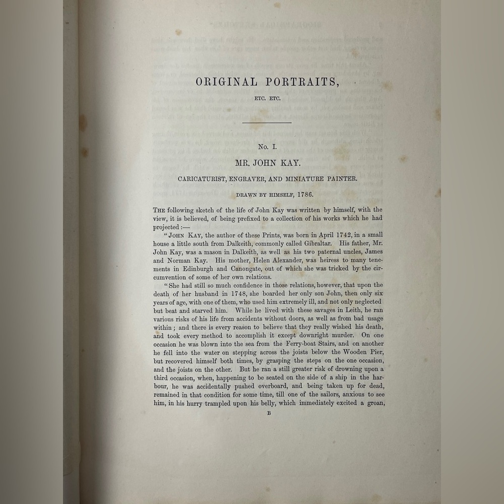 Antique Books: Kays Original Portraits 2 Volume set (PART 2) - Picture 11 of 16